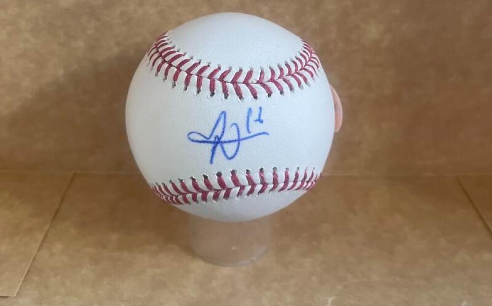 AUSTIN MARTIN TWINS  SIGNED AUTO M.L. BASEBALL BECKETT AUTH