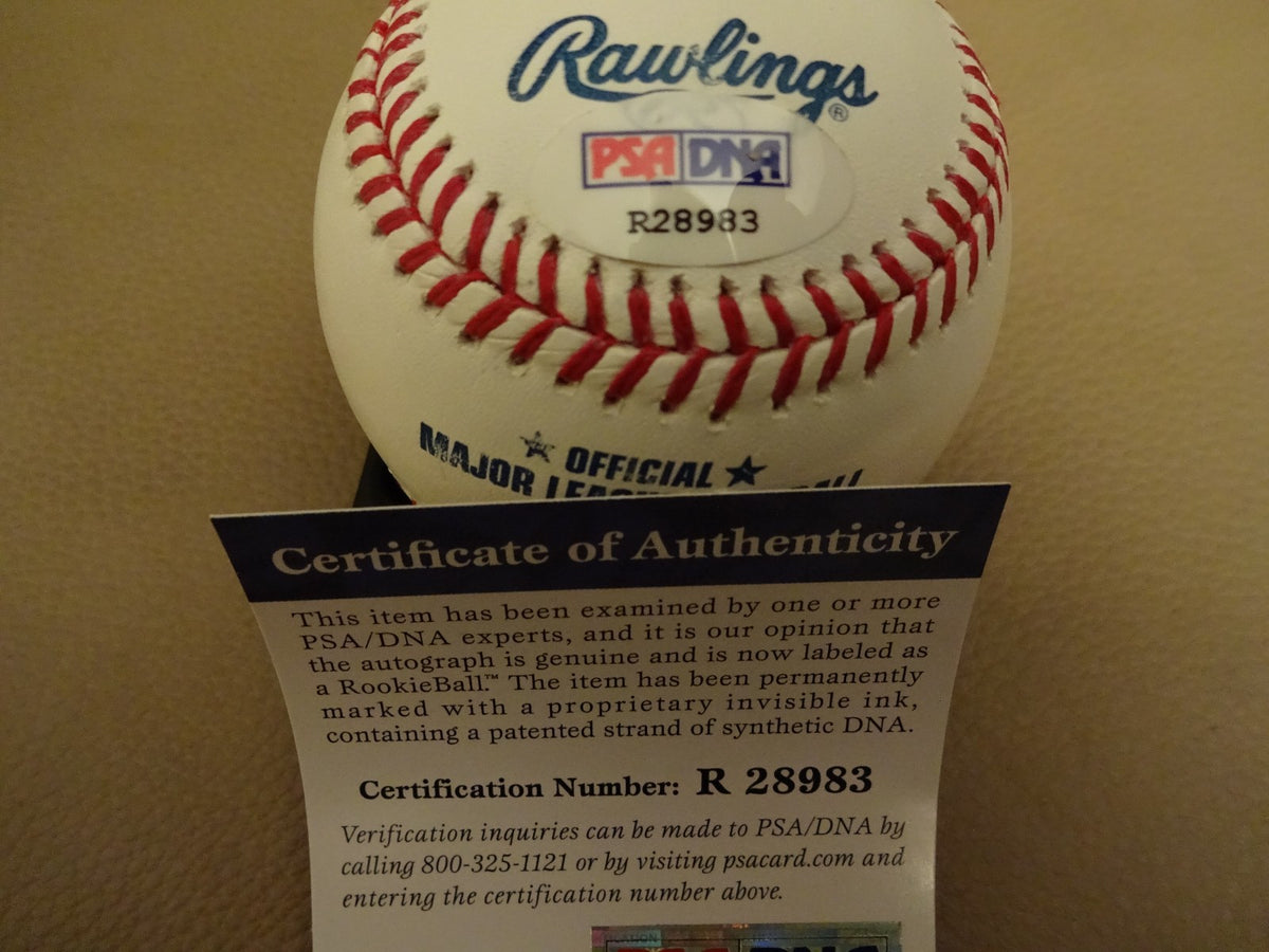 JORGE ALFARO  PHILADELPHIA PHILLIES C  SIGNED  AUTO    BASEBALL  PSA/DNA  R28983