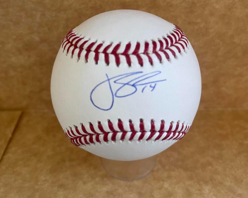 JOHN SCHNEIDER BLUE JAYS MANAGER SIGNED AUTO M.L. BASEBALL BECKETT AUTHENTICATED