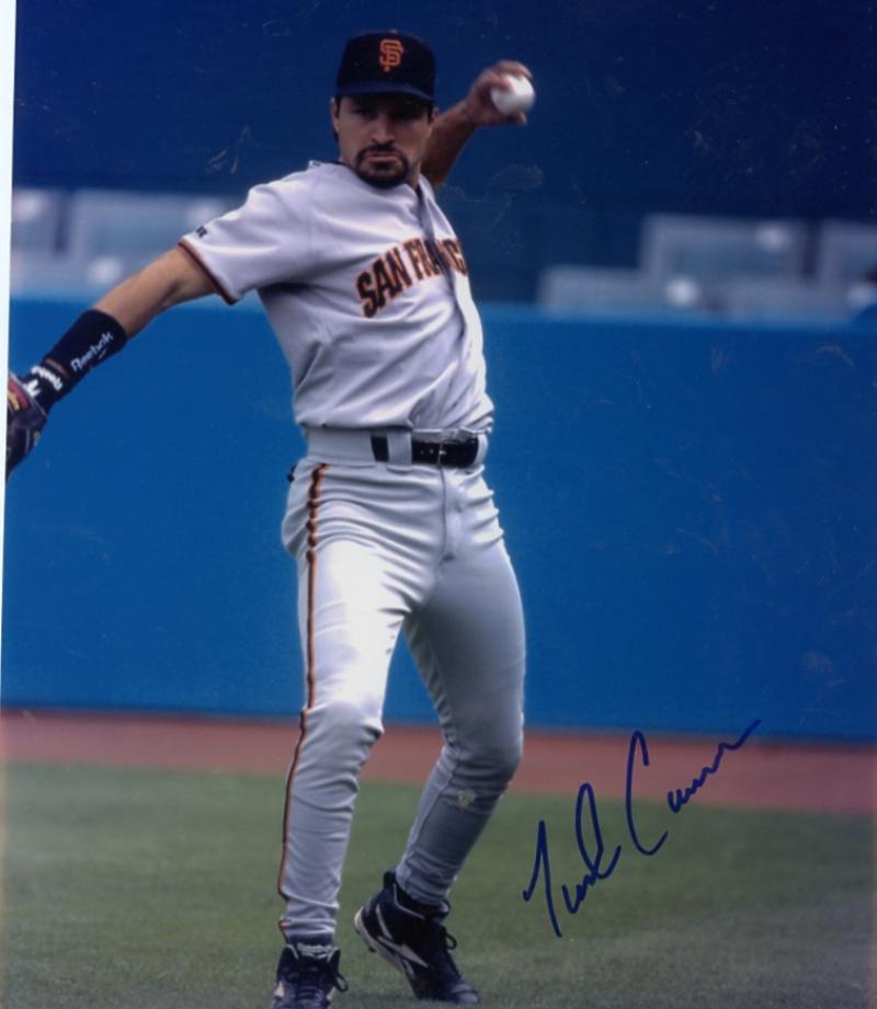 MARK  CARREON     SAN FRANCISCO  GIANTS    SIGNED AUTOGRAPHED 8X10  PHOTO  W/COA