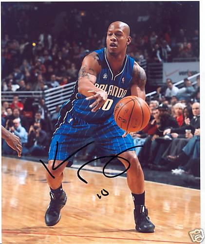 KEITH BOGANS ORLANDO MAGIC SIGNED 8X10 PHOTO W/COA