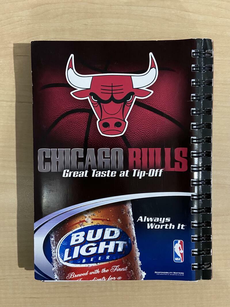 2007-08 CHICAGO BULLS MEDIA GUIDE 408 PAGES