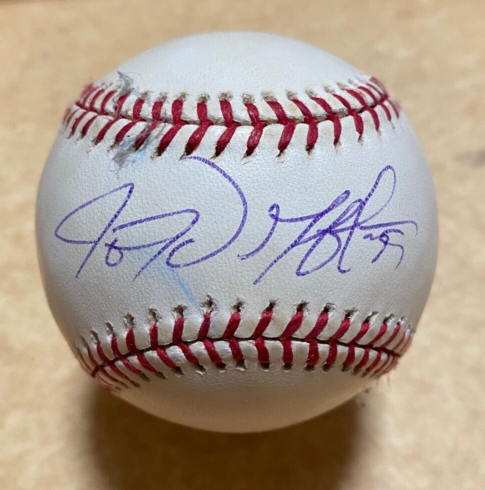 JOHN-FORD GRIFFIN BLUE JAYS/YANKEES SIGNED AUTOGRAPHED M.L. BASEBALL W/COA *