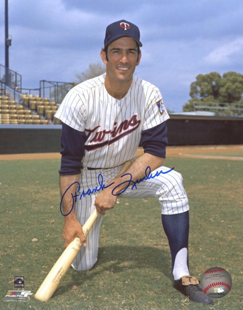 FRANK QUILICI MINNESOTA TWINS SIGNED AUTOGRAPHED 8X10 W/COA 
