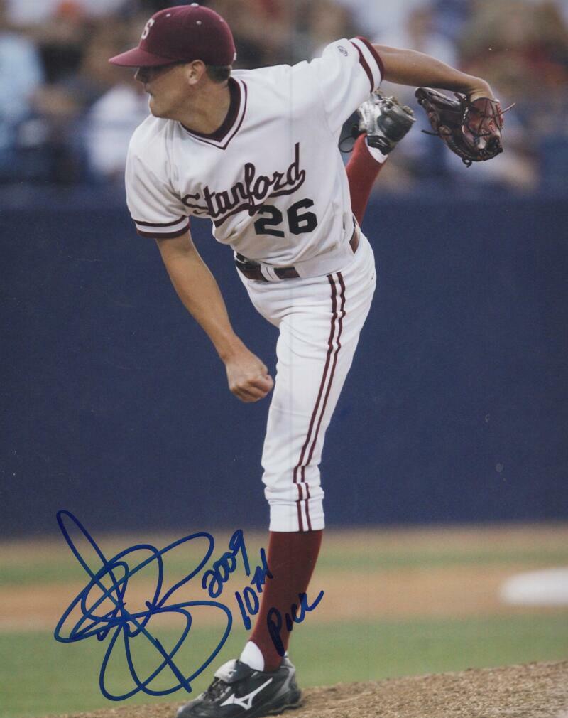 DREW STOREN STANFORD  SIGNED  8X10 PHOTO W/ COA