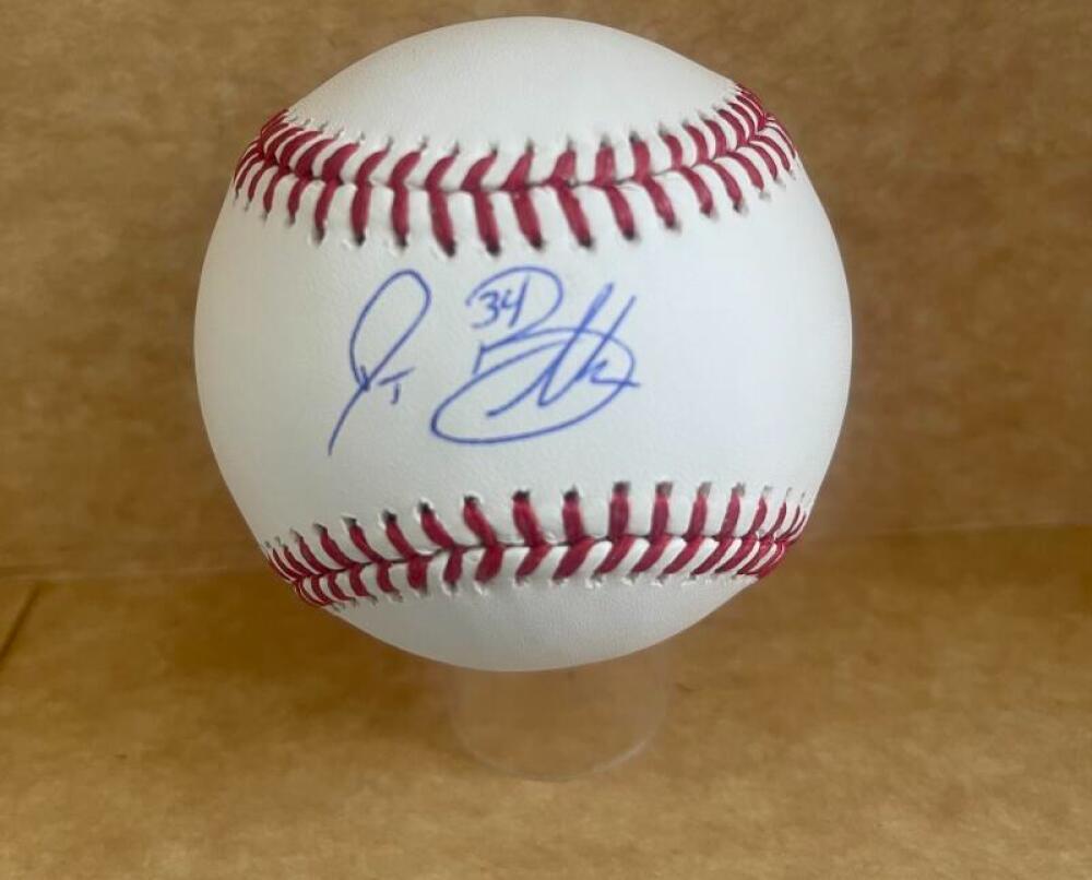 JT BRUBAKER YANKEES SIGNED AUTOGRAPHED M.L. BASEBALL BECKETT AUTHENTICATED