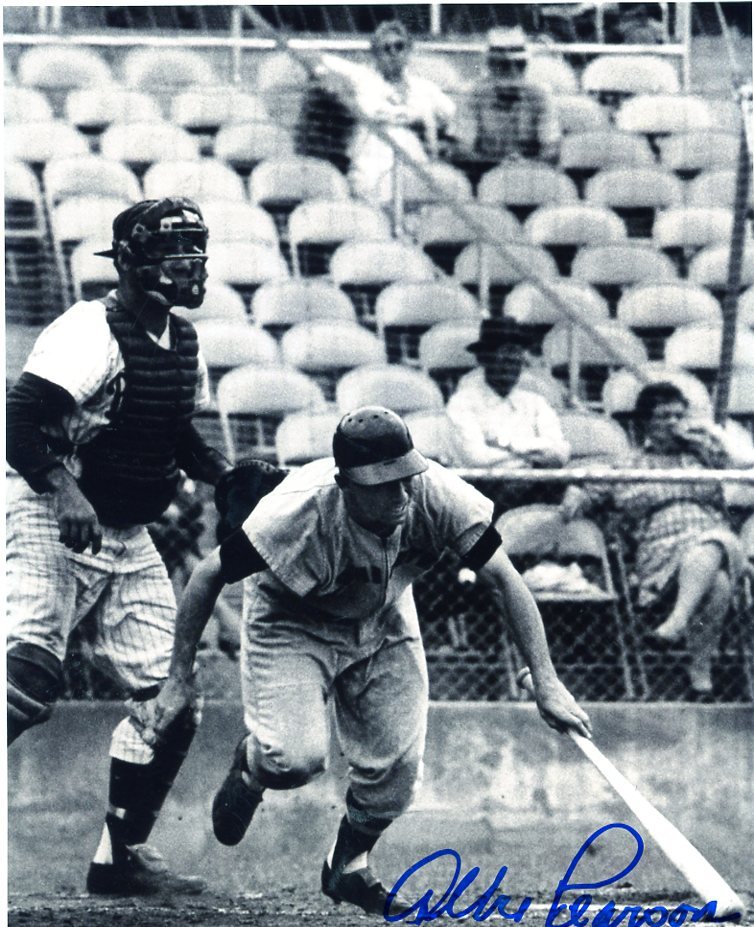 ALBIE  PEARSON  WASHINGTON SENATORS  ACTION   SIGNED AUTOGRAPHED 8X10 