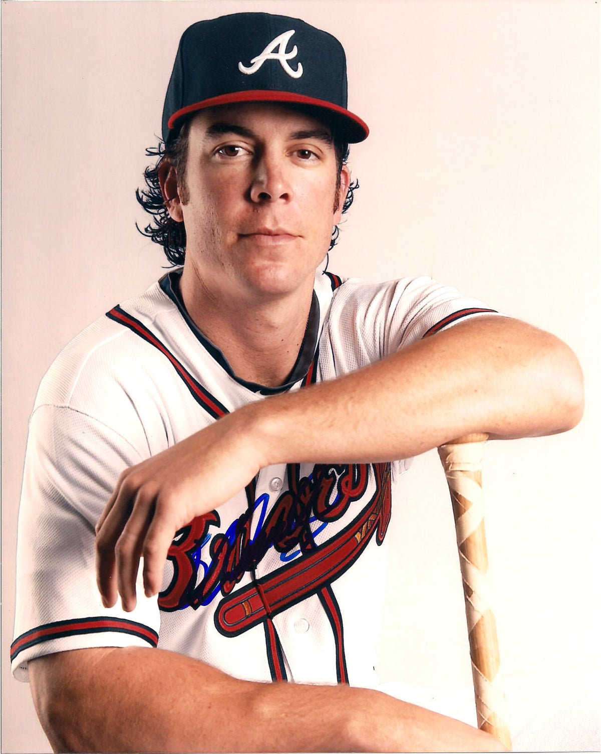 BRENT CLEVLEN ATLANTA BRAVES AUTOGRAPHED SIGNED 8X10 PHOTO W/COA