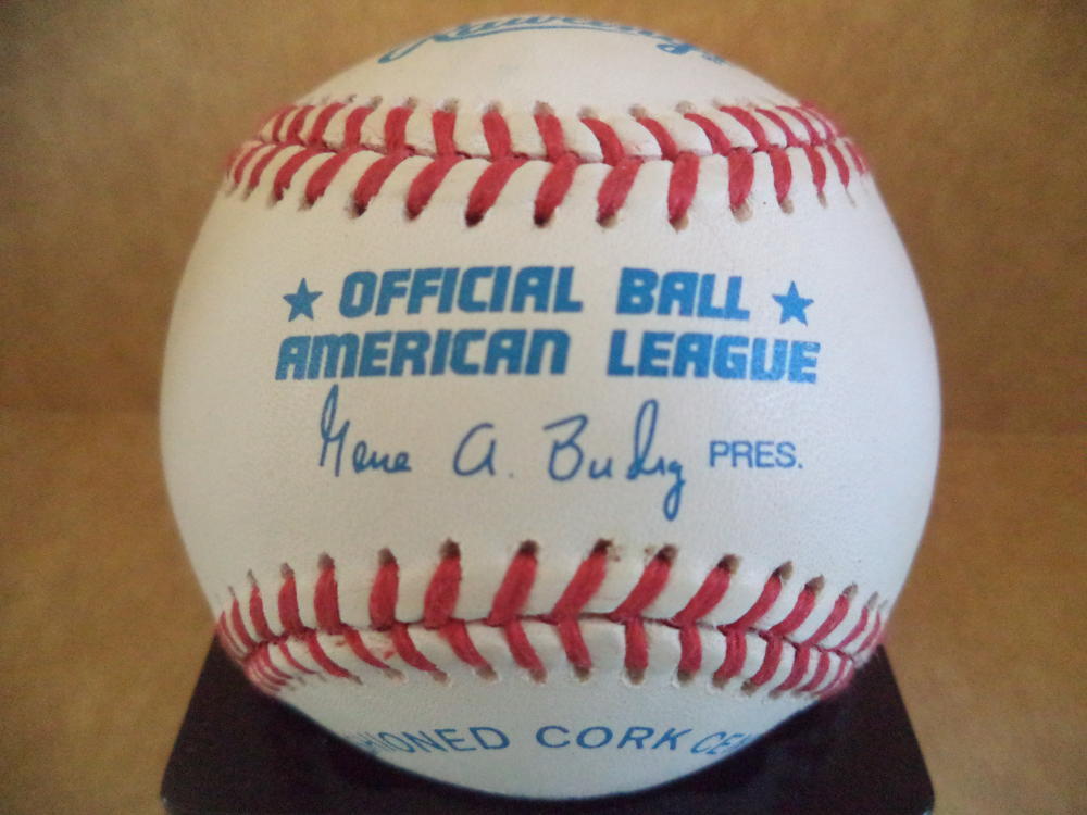 MATT PERISHO BOSTON RED SOX SIGNED AUTOGRAPHED A.L. BASEBALL W/COA