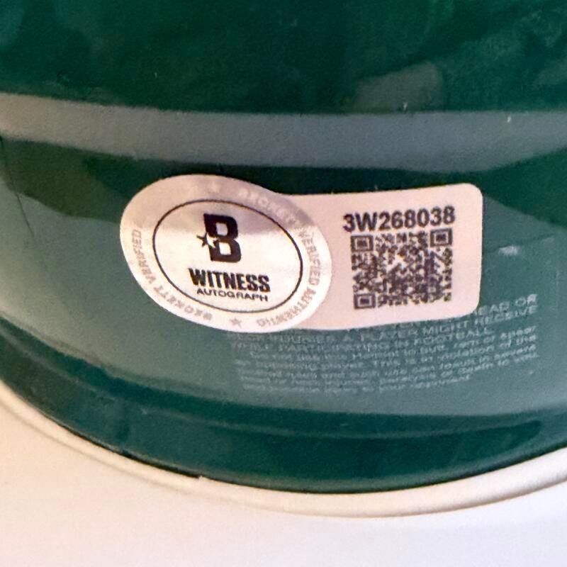 DESEAN JACKSON PHILADELPHIA EAGLES SIGNED MINI HELMET BECKETT