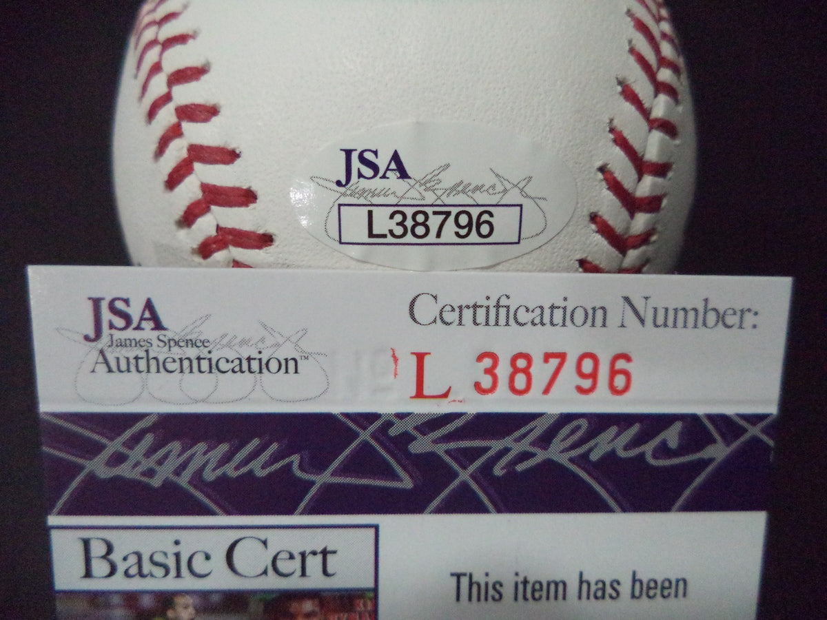 JAMES SHIELDS KC ROYALS "BIG GAME" SIGNED AUTOGRAPH ML BASEBALL JSA COA #L38796