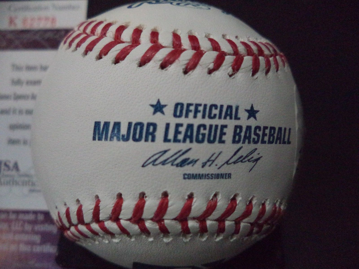 GEORGE "SHOTGUN" SHUBA SIGNED AUTOGRAPHED ROMLB BASEBALL JSA COA #L38054