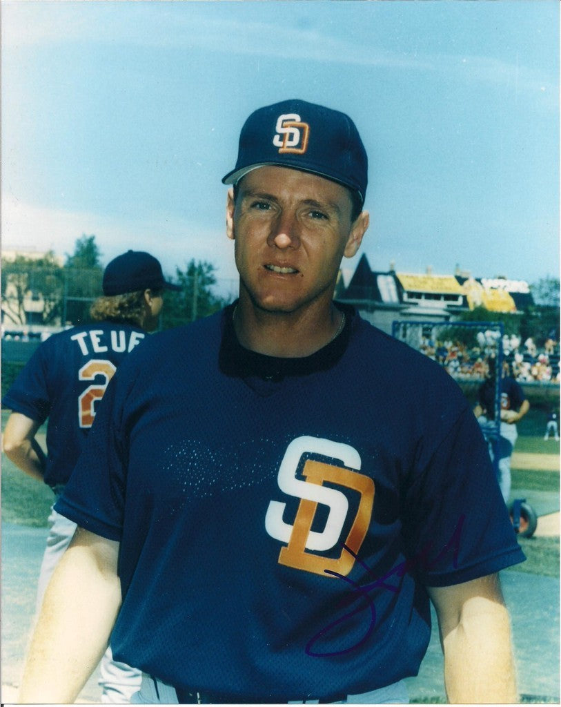 JACK HOWELL SAN DIEGO PADRES SIGNED 8X10 PHOTO W/COA
