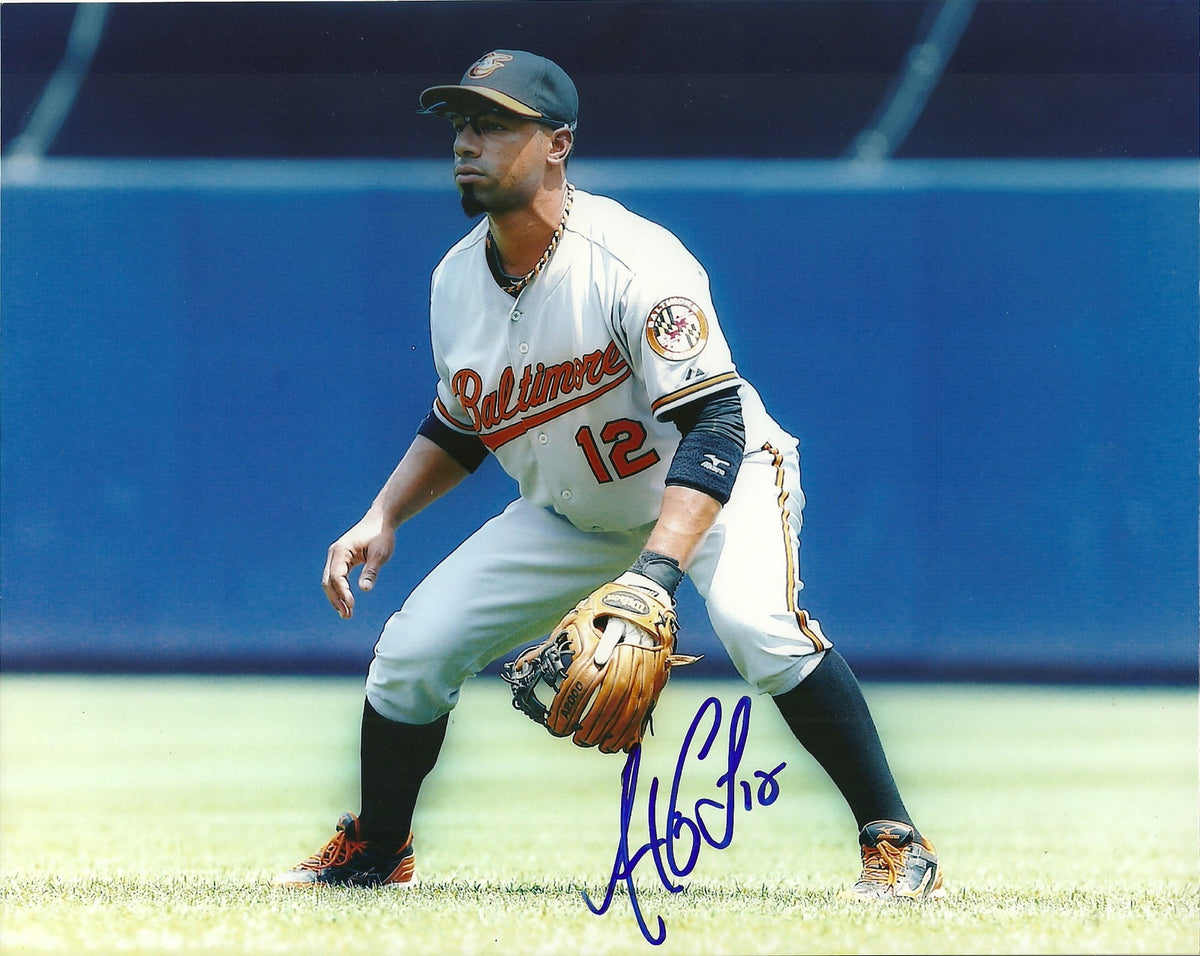 ALEXI CASILLA BALTIMORE ORIOLES SIGNED AUTOGRAPHED 8x10 PHOTO W/COA HORIZONTAL