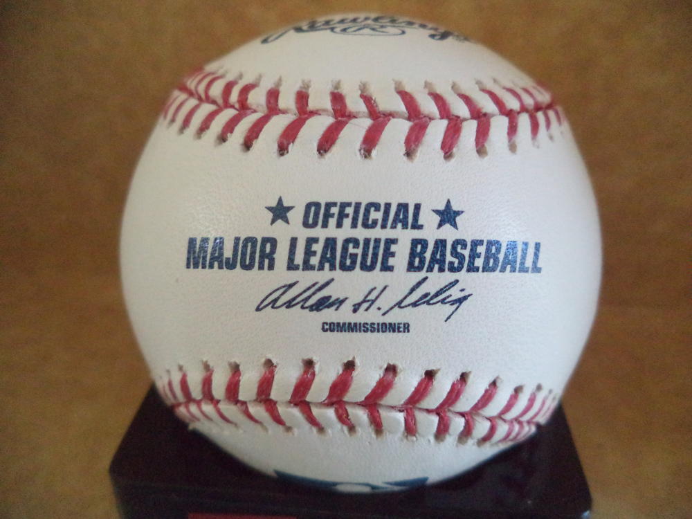 BRANDON SNYDER BRAVES/ORIOLES/RED SOX SIGNED AUTOGRAPHED M.L. BASEBALL W/COA