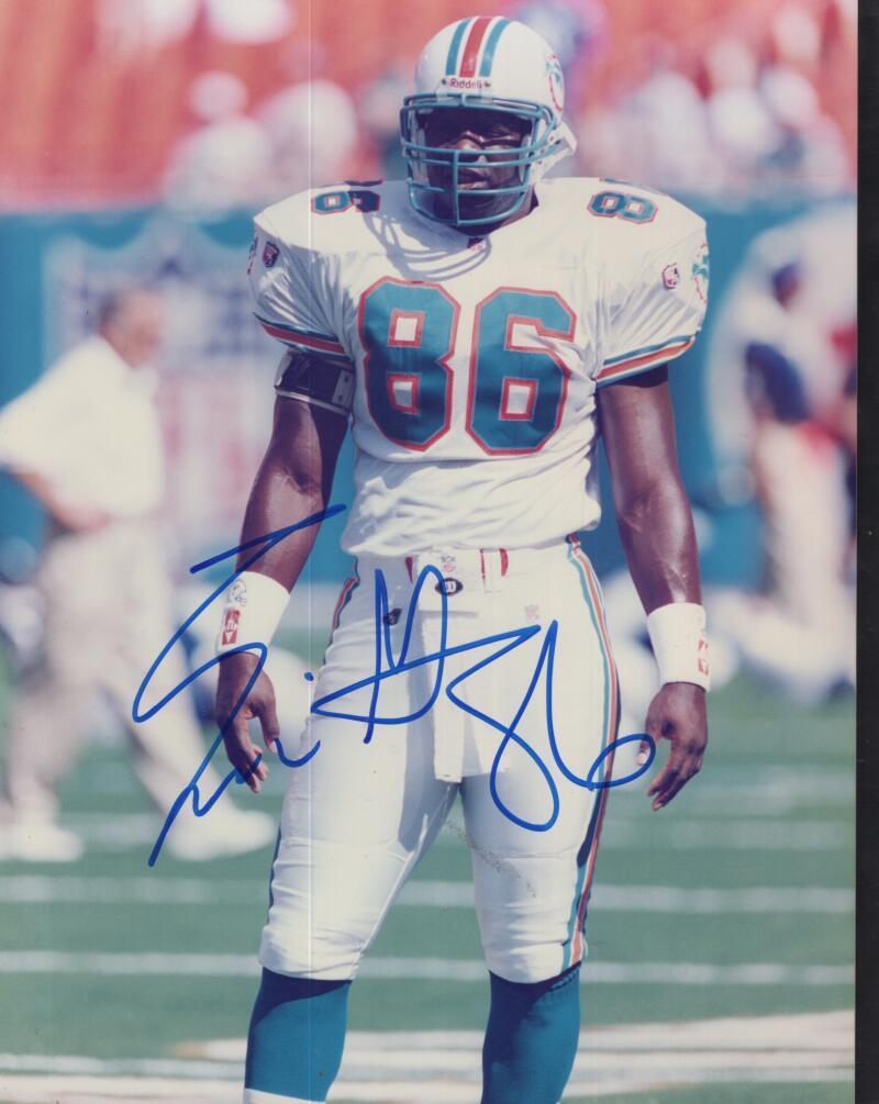 ERIC GREEN  MIAMI DOLPHINS   SIGNED AUTOGRAPHED 8X10 PHOTO W/ COA