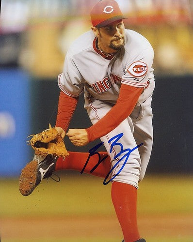BILL  BRAY   CINCINNATI  REDS   SIGNED 8X10 PHOTO