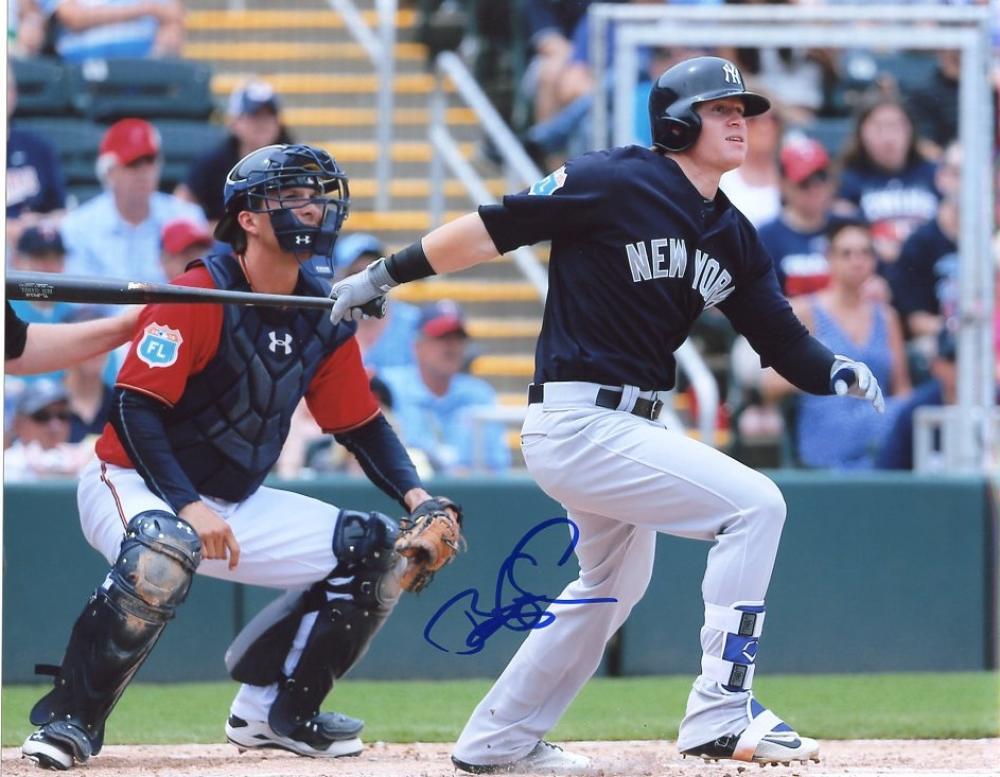 BEN GAMEL NEW YORK YANKEES SIGNED 8X10 PHOTO W/COA