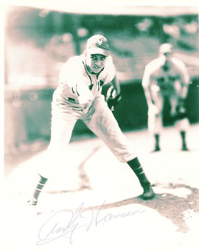 ANDY  HANSEN     NEW  YORK  GIANTS    SIGNED  8X10