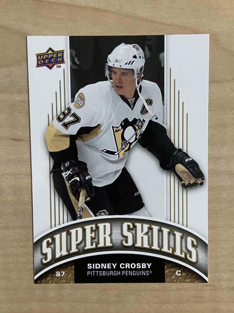 2008-09 UD SERIES 1 SIDNEY CROSBY SUPER SKILLS SS2
