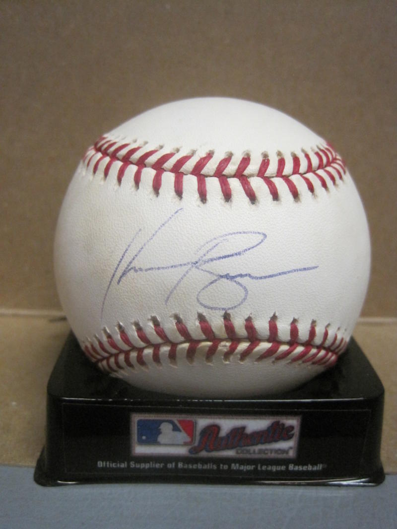 KEVIN BROWN YANKEES/MARLINS/DODGERS SIGNED AUTOGRAPHED M.L. BASEBALL W/COA