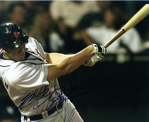 MIKE HESSMAN     DETROIT  TIGERS  SIGNED  8X10 PHOTO