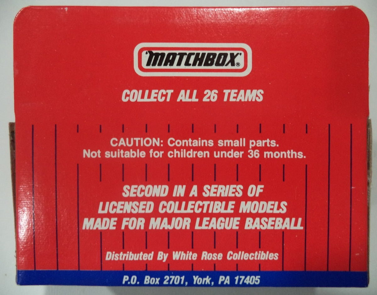 OAKLAND ATHLETICS MLB 1991 TEAM COLLECTIBLE MATCHBOX LIMITED EDITION CAR #11