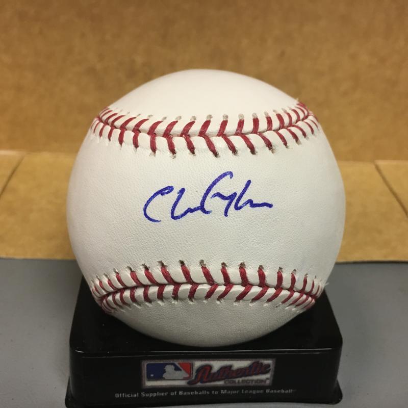 CHRIS GLOOR SAN FRANCISCO GIANTS M.L. SIGNED BASEBALL W/COA