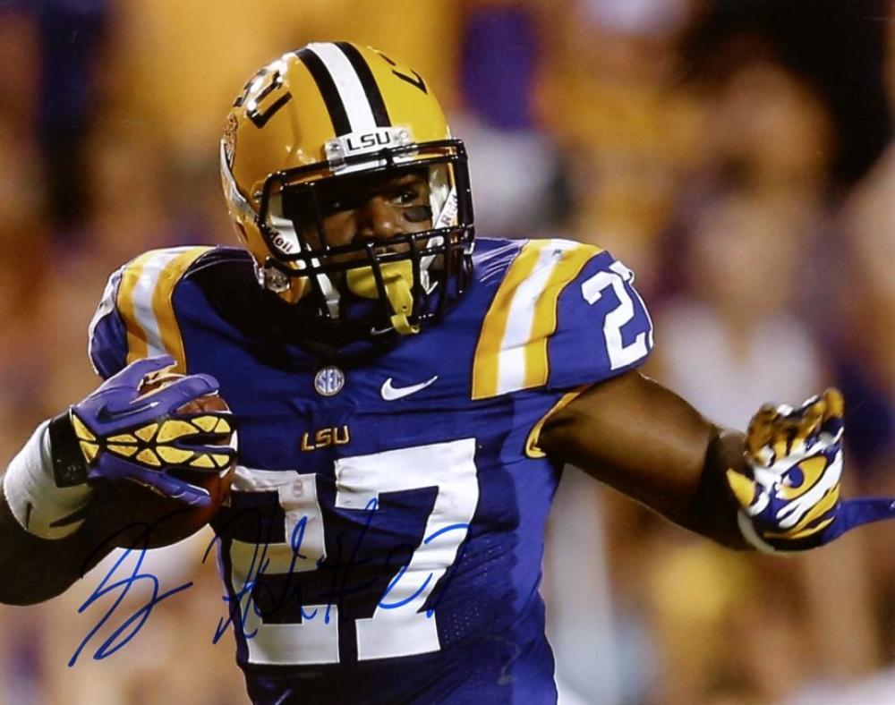 KENNY HILLIARD LSU/RAMS SIGNED AUTOGRAPHED 8X10 PHOTO W/COA