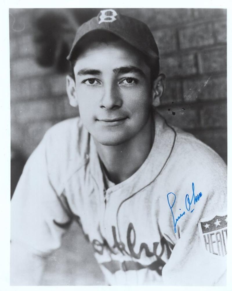 LUIS OLMO BROOKLYN DODGERS DECEASED   SIGNED AUTOGRAPHED 8X10 PHOTO W/COA
