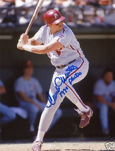 CARMELO MARTINEZ PHILLIES SIGNED 8X10 PHOTO W/COA