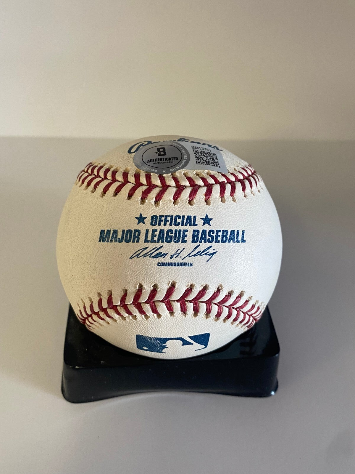JACK MCKEON REDS/MARLINS/ROYALS SIGNED AUTOGRAPHED M.L. BASEBALL BECKETT AUTH