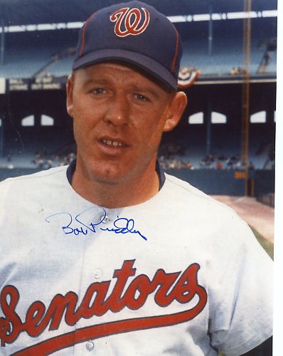 BOB  PRIDDY  WASHINGTON  SENATORS     SIGNED 8X10 PHOTO