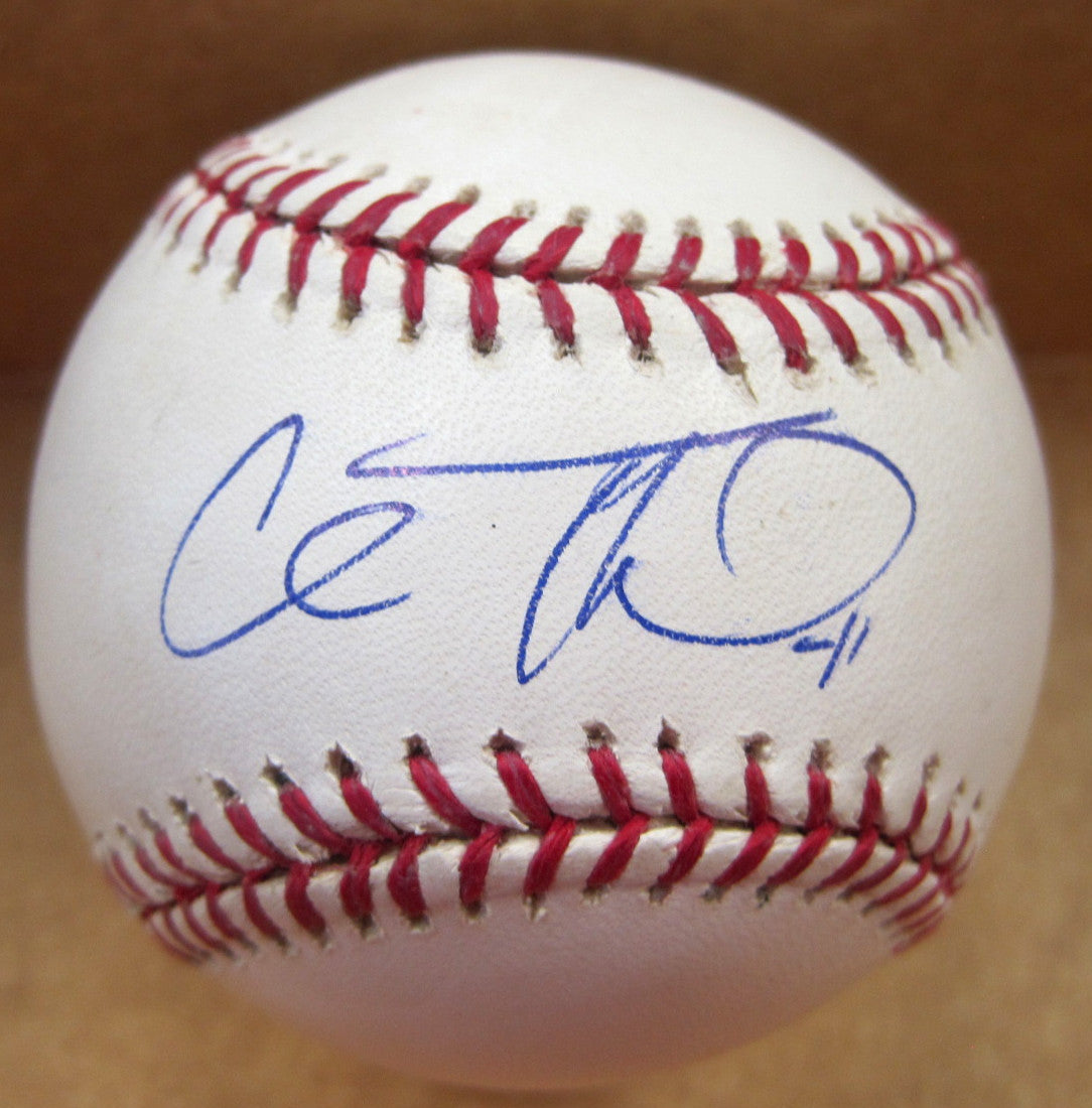 CHAD THALL BALTIMORE ORIOLES AUTOGRAPHED SIGNED MAJOR LEAGUE BASEBALL W/COA
