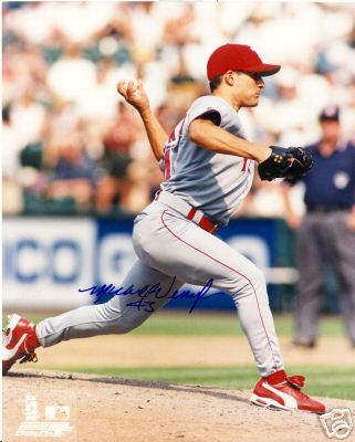 MIKE VENEFRO TEXAS RANGERS SIGNED 8X10 PHOTO W/COA