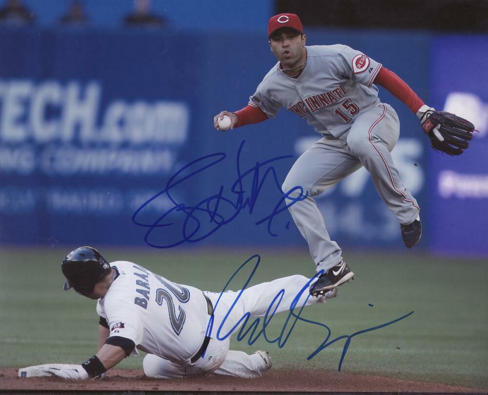 SCOTT HAIRSTON ROD BARAJAS  CHICAGO WHITE SOX SIGNED 8X10 PHOTO W/ COA
