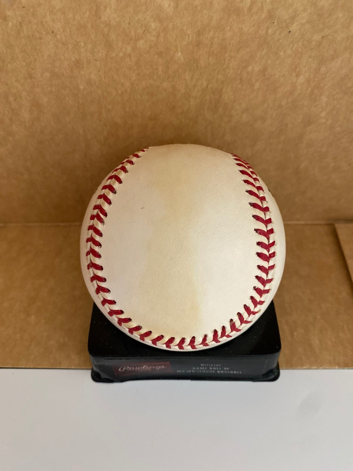 HANK AARON MILWAUKEE BRAVES SIGNED AUTOGRAPHED N.L. BASEBALL MOUNTED MEMORIES