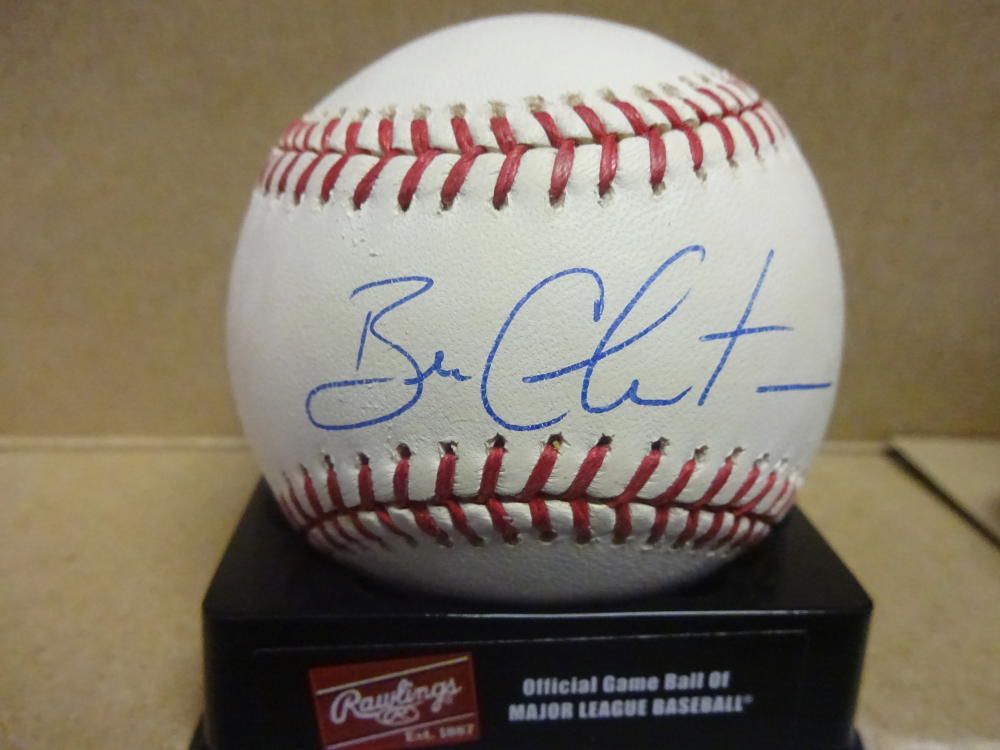 BEN CHRISTENSEN CHICAGO CUBS #1 PICK SIGNED M.L. BASEBALL W/COA