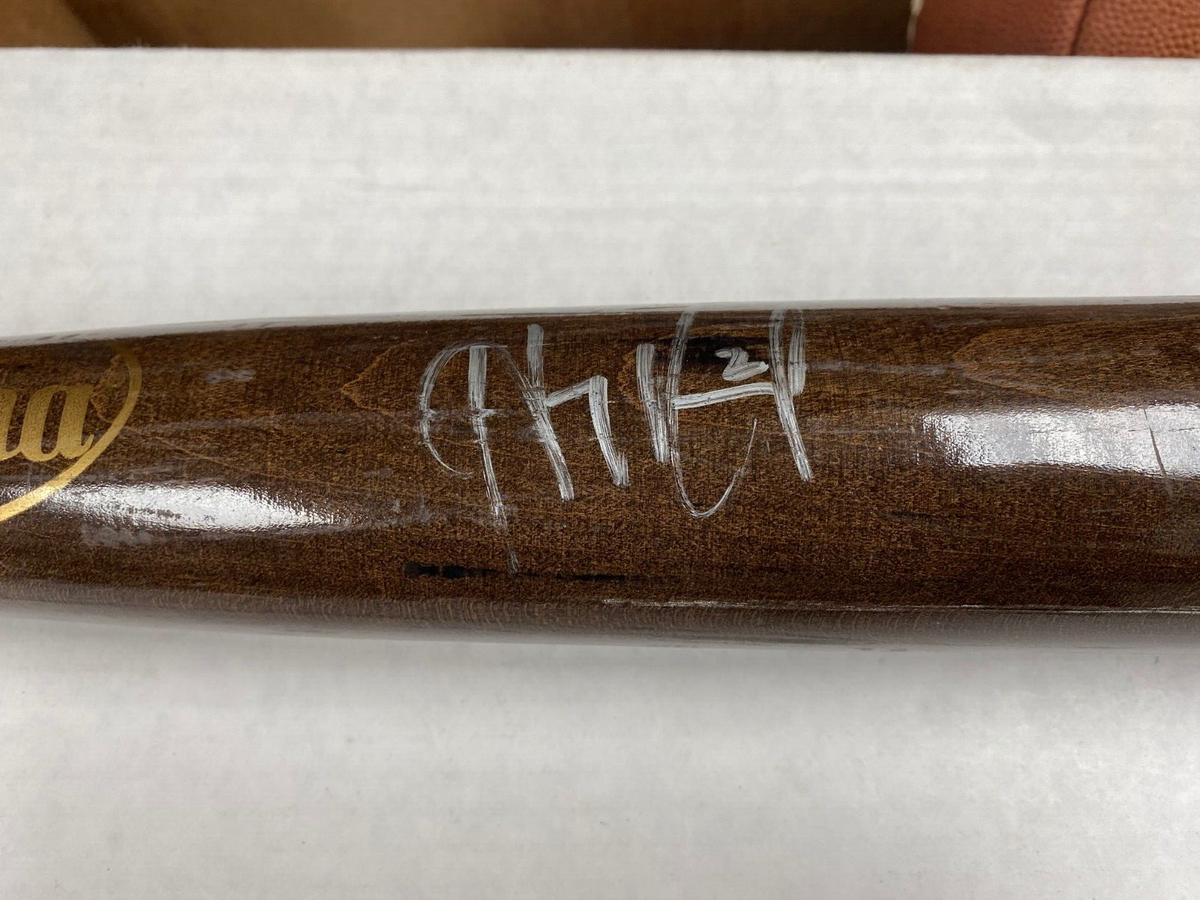 HANLEY RAMIREZ MARLINS/RED SOX SIGNED AUTOGRAPHED NOKONA GAME BAT W/COA RARE