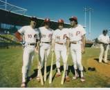 PHILLIES WORLD CHAMPION IN FIELD WITH
