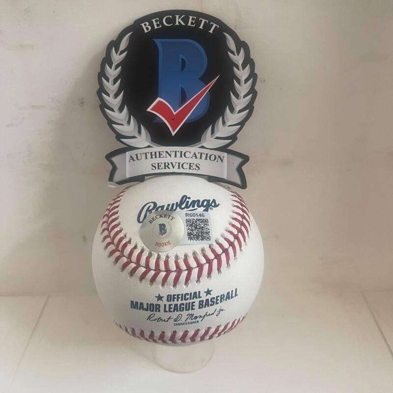 MANUEL SEQUERA TIGERS  SIGNED AUTO M.L. BASEBALL BAS AUTHENTICATED