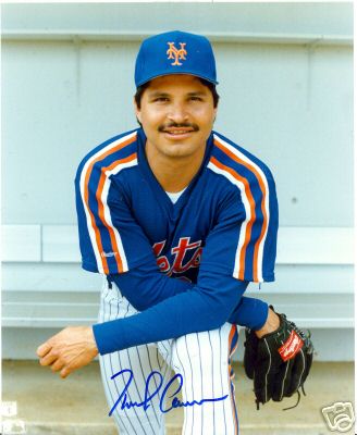 MARK CARREON NEW YORK METS SIGNED 8X10 PHOTO W/COA