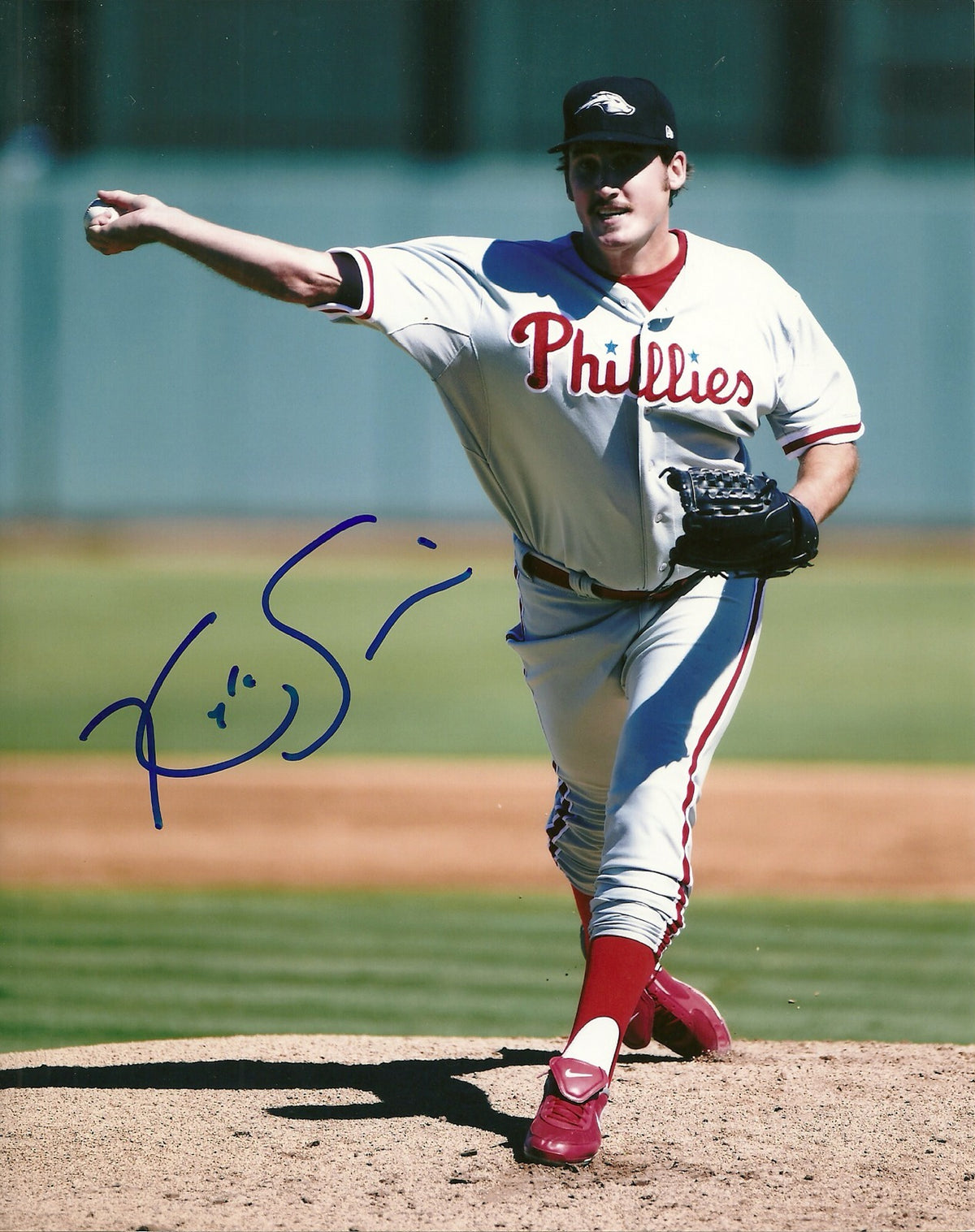 KYLE SIMON PHILADELPHIA PHILLIES SIGNED AUTOGRAPHED 8x10 PHOTO W/COA