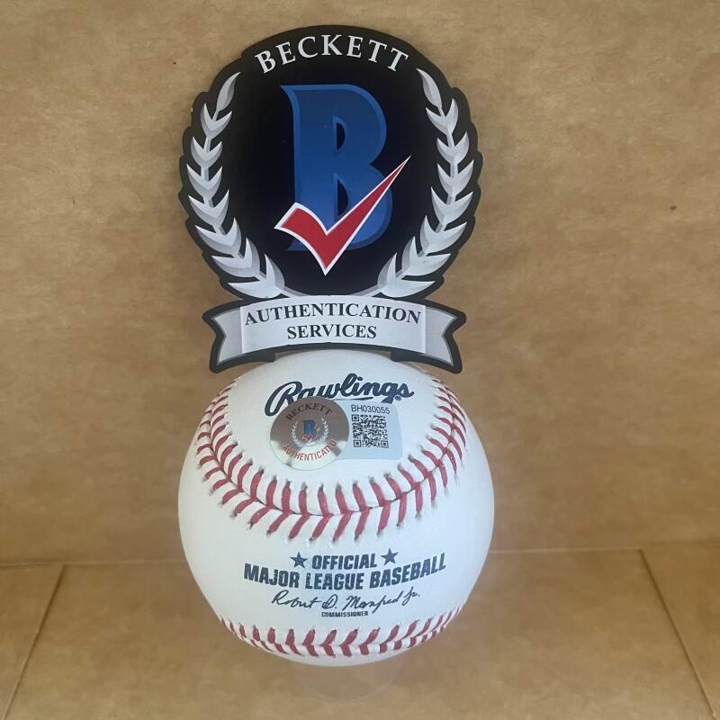 J.C. MARTIN METS 69 W.S. CHAMPS SIGNED AUTO M.L. BASEBALL  BAS AUTHENICATED
