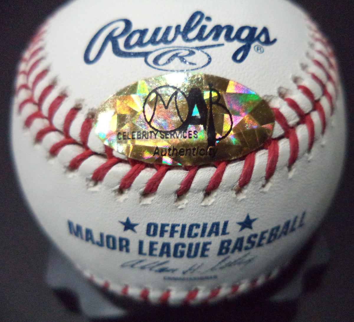 JIM PALMER HOF 90  SIGNED AUTOGRAPHED ROMLB BASEBALL MAB CERTIFIED