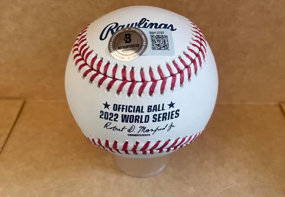 LUIS GARCIA HOUSTON ASTROS SIGNED AUTOGRAPHED N.L. BASEBALL JSA AUTH