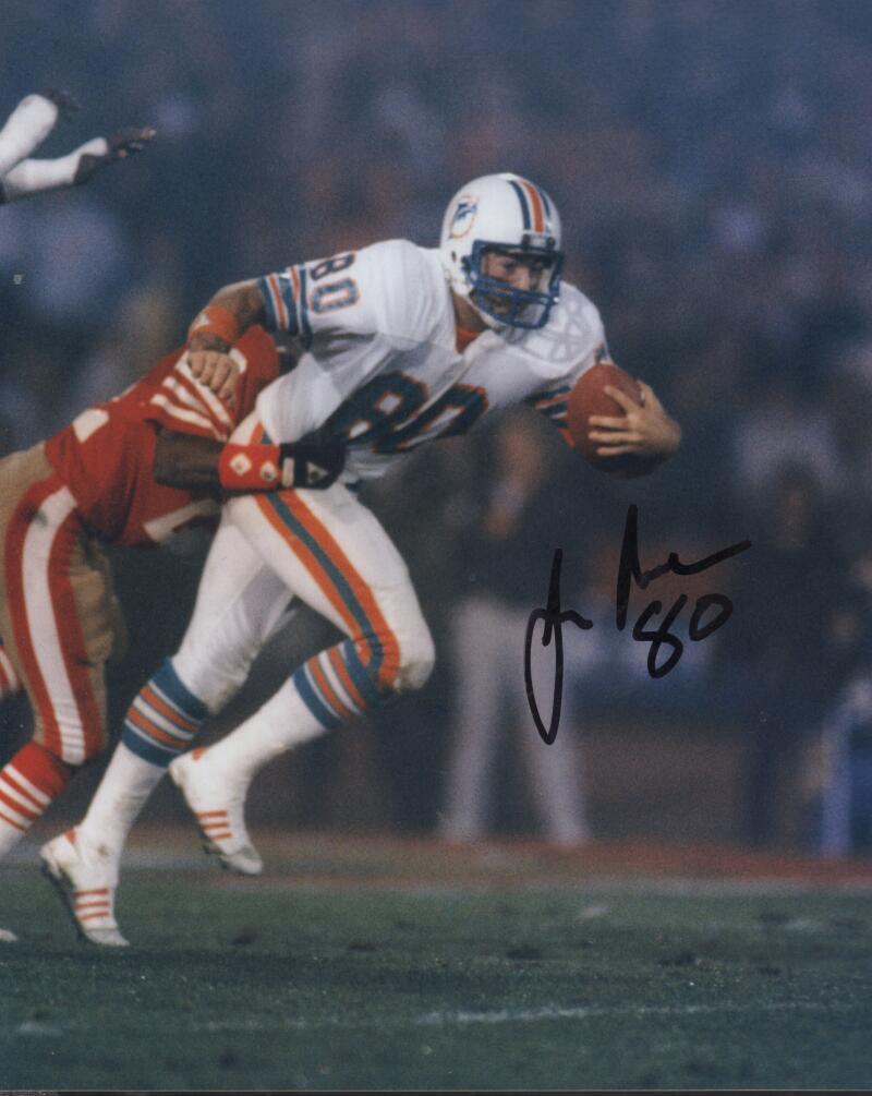 JOE ROSE DOLPHINS SIGNED AUTOGRAPHED 8X10 PHOTO W/ COA
