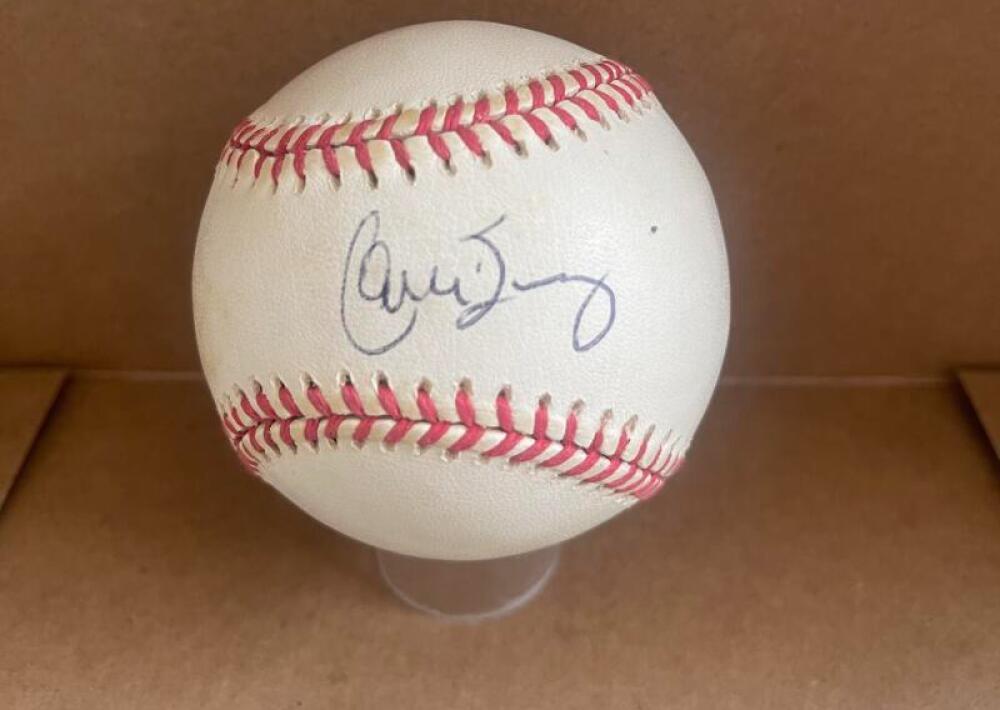CARLOS BAERGA METS/CARDINALS SIGNED AUTO NATIONAL LEAGUE BASEBALL JSA AF55699