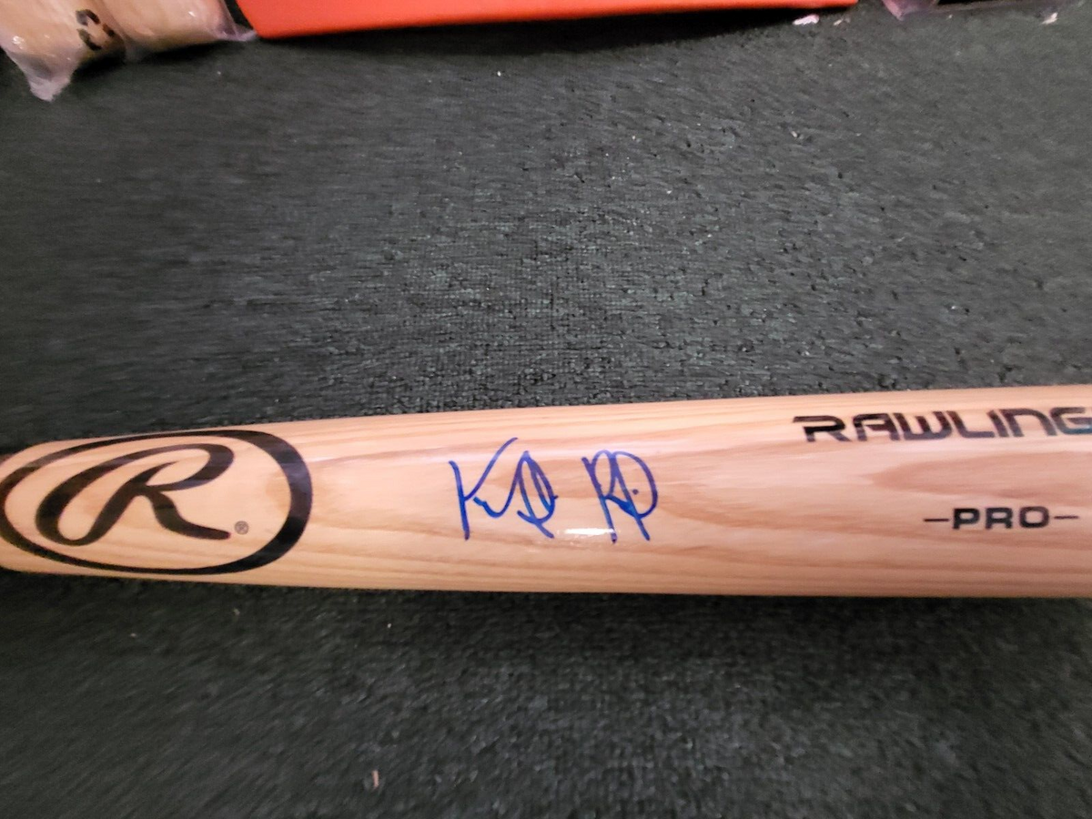 KEIBERT RUIZ WASHINGTON NATIONALS SIGNED AUTOGRAPHED RAWLINGS BAT BECKETT
