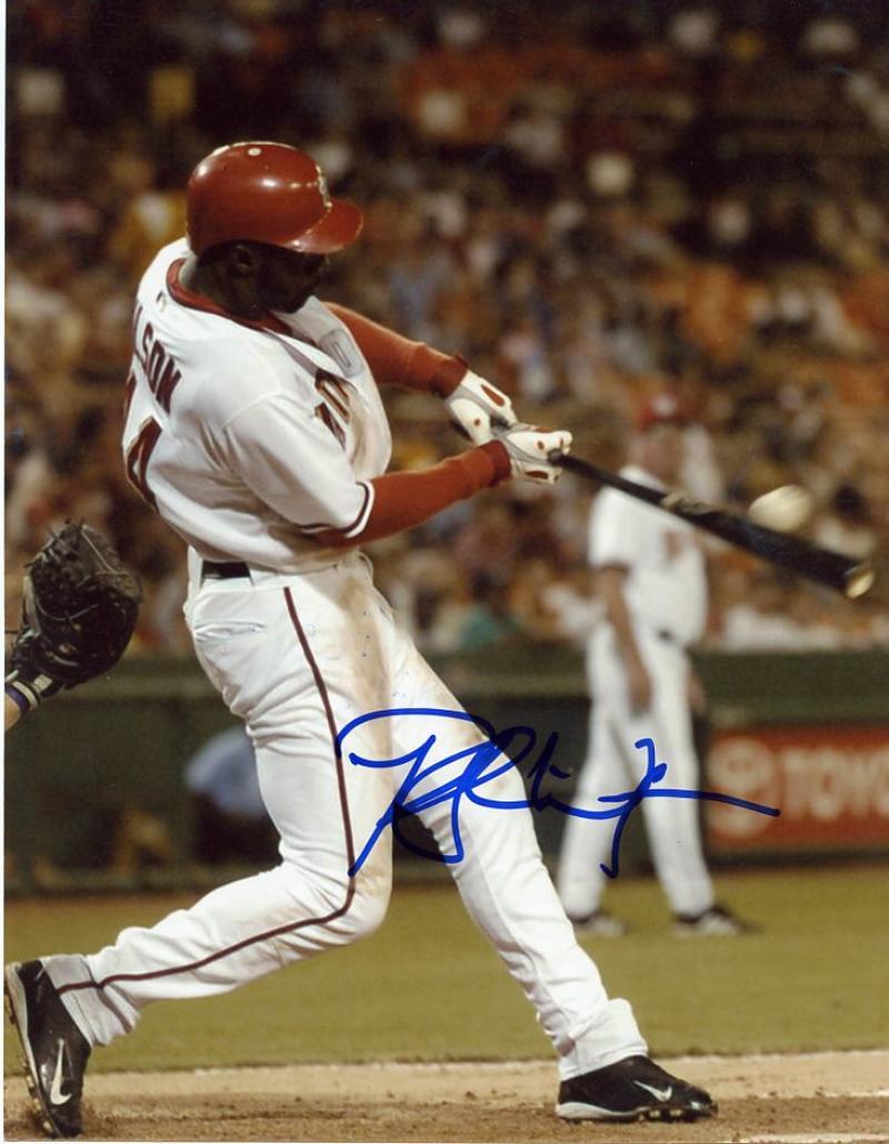 PRESTON WILSON WASHINGTON NATIONALS SIGNED 8X10 PHOTO W/COA